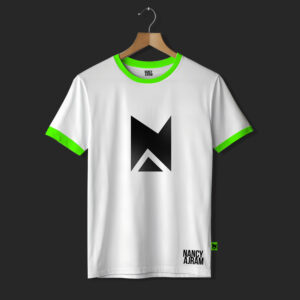 White T-shirt with Black Logo
